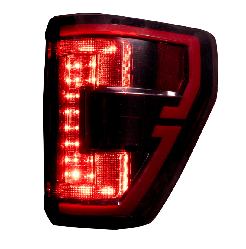 202123 F150 and Raptor (with OE LED and BLIS) OLED TAIL LIGHTS Red
